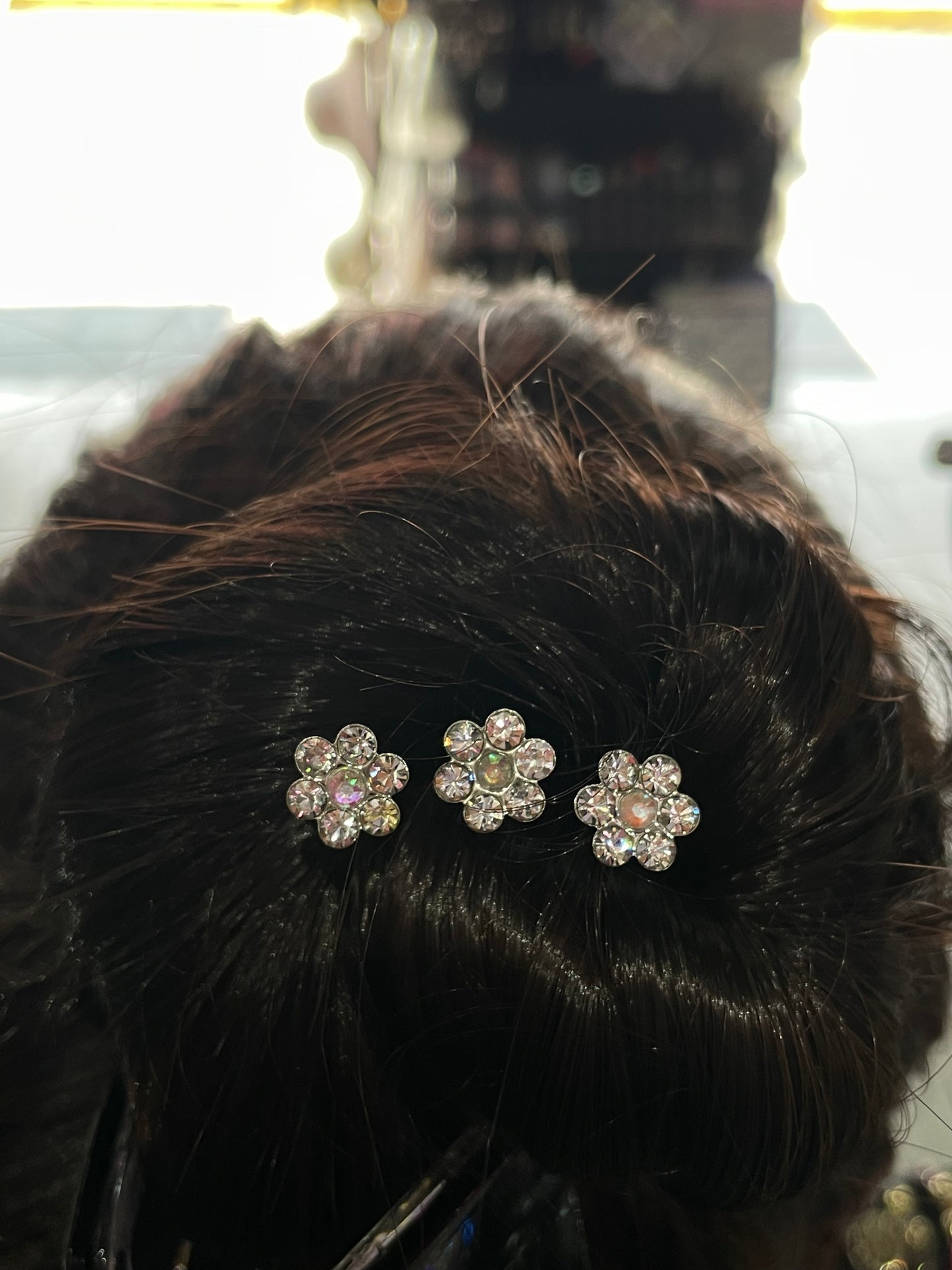 Horquillas de flor tornasol