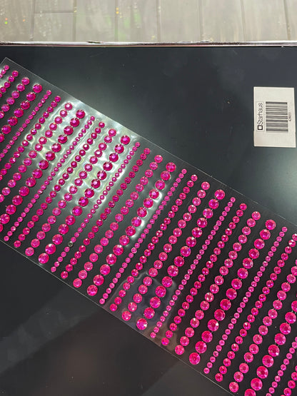 Pedrería para peinados/maquillaje