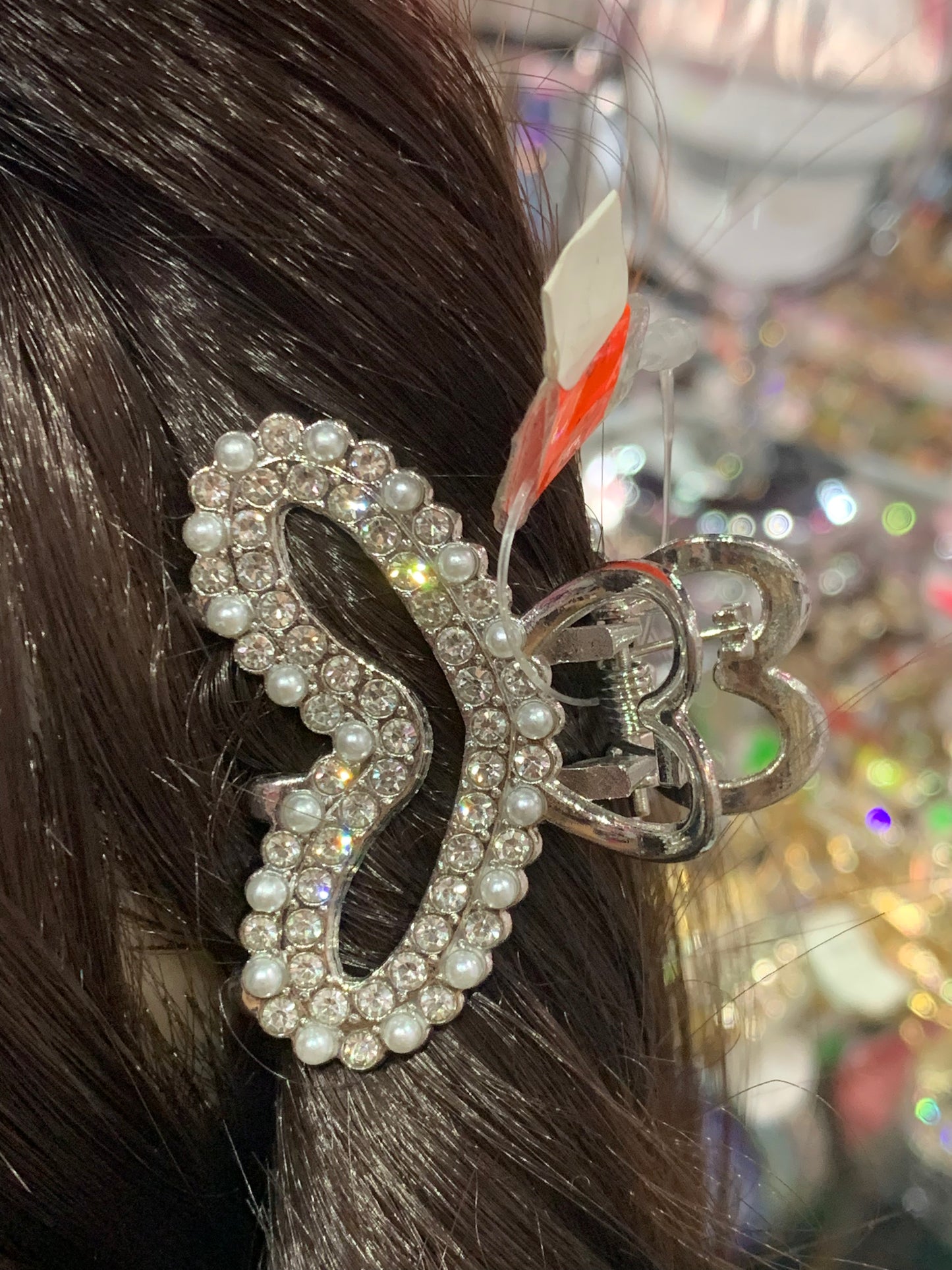 Mini pinza de corazón - Bling Bling