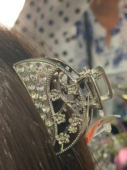 Pinza mini en color plateado - Bling Bling