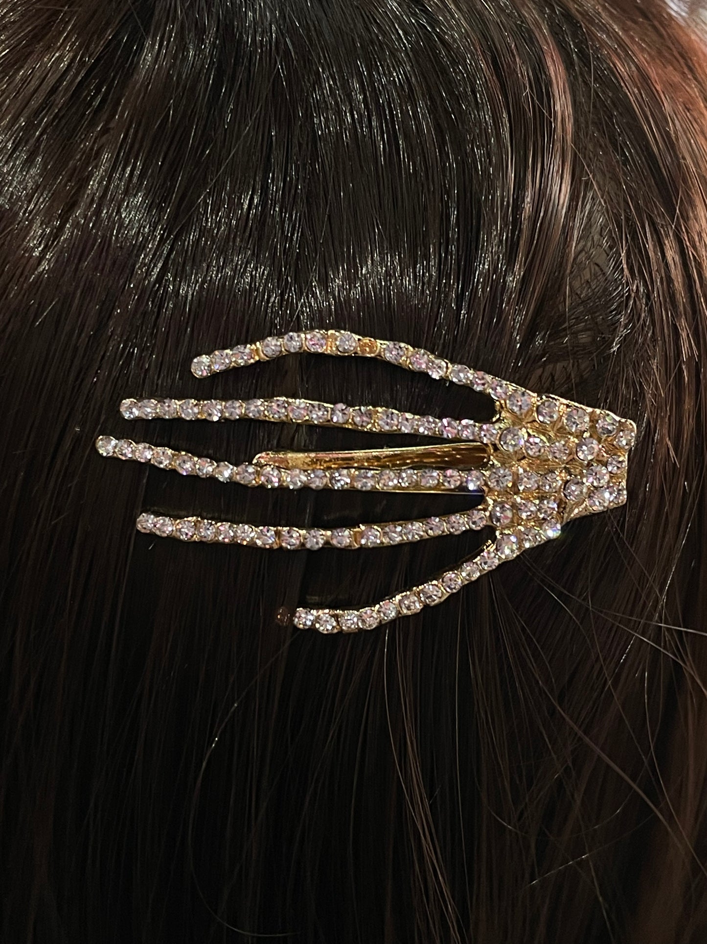 Pasador para mujer de esqueleto - Bling Bling