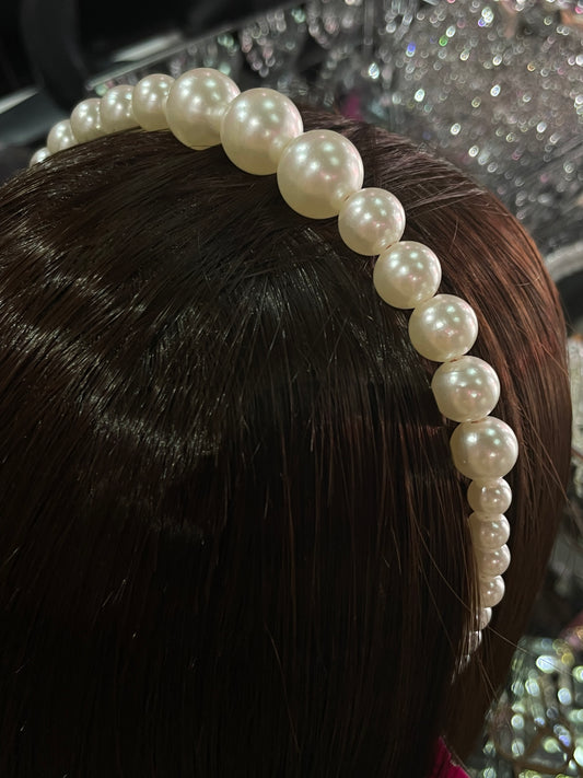 Diadema de perlas - Bling Bling