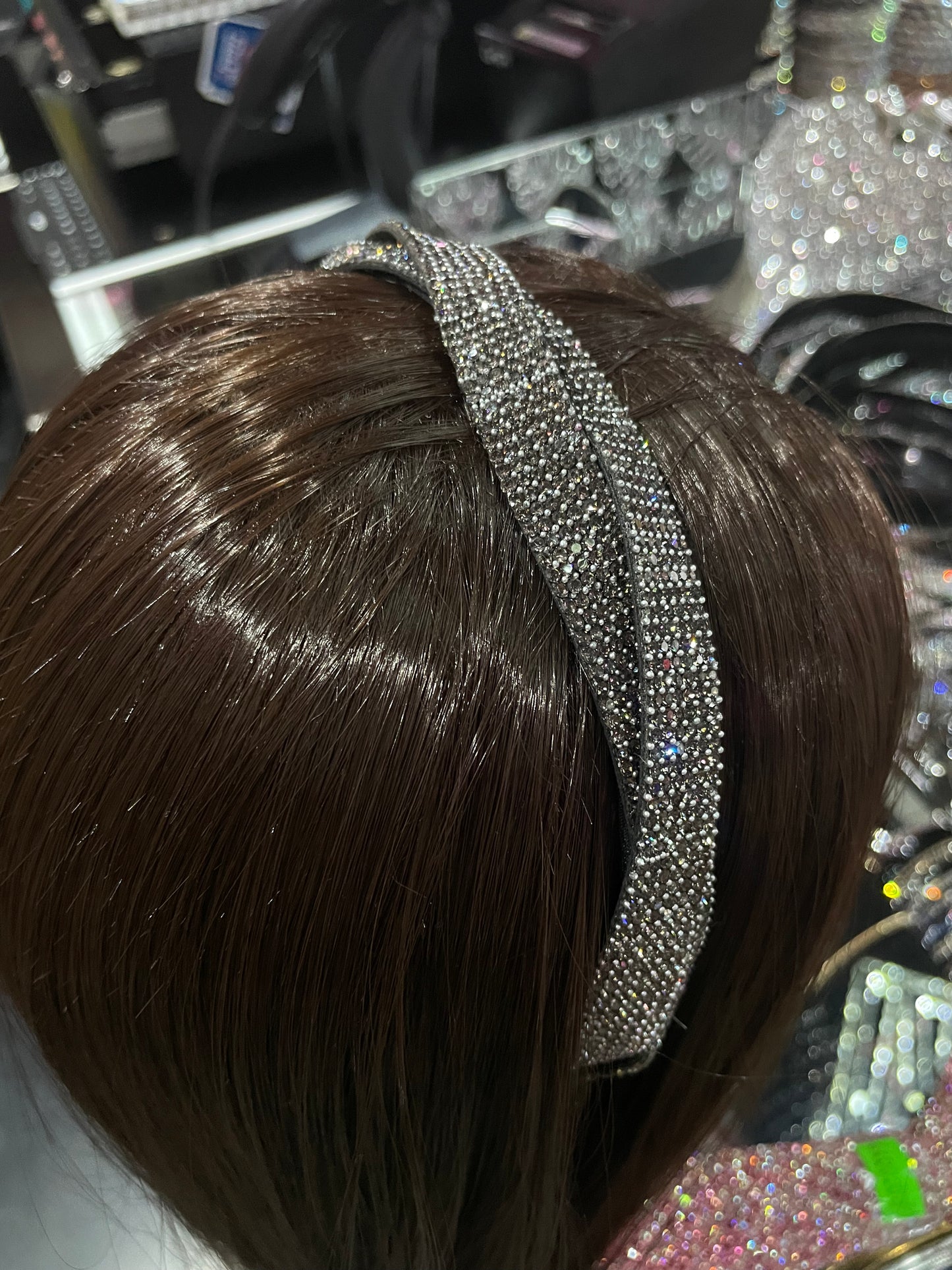 Diadema torcido brilloso - Bling Bling