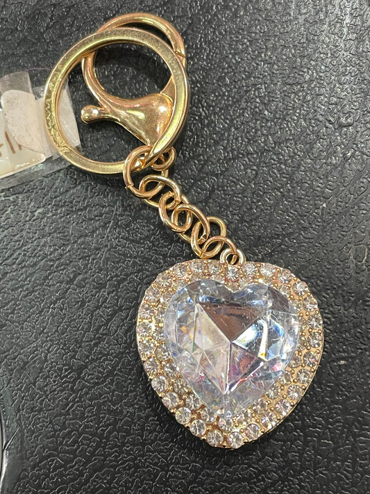 Llavero de corazón - bling bling