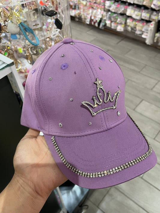 Gorras decoradas - bling bling