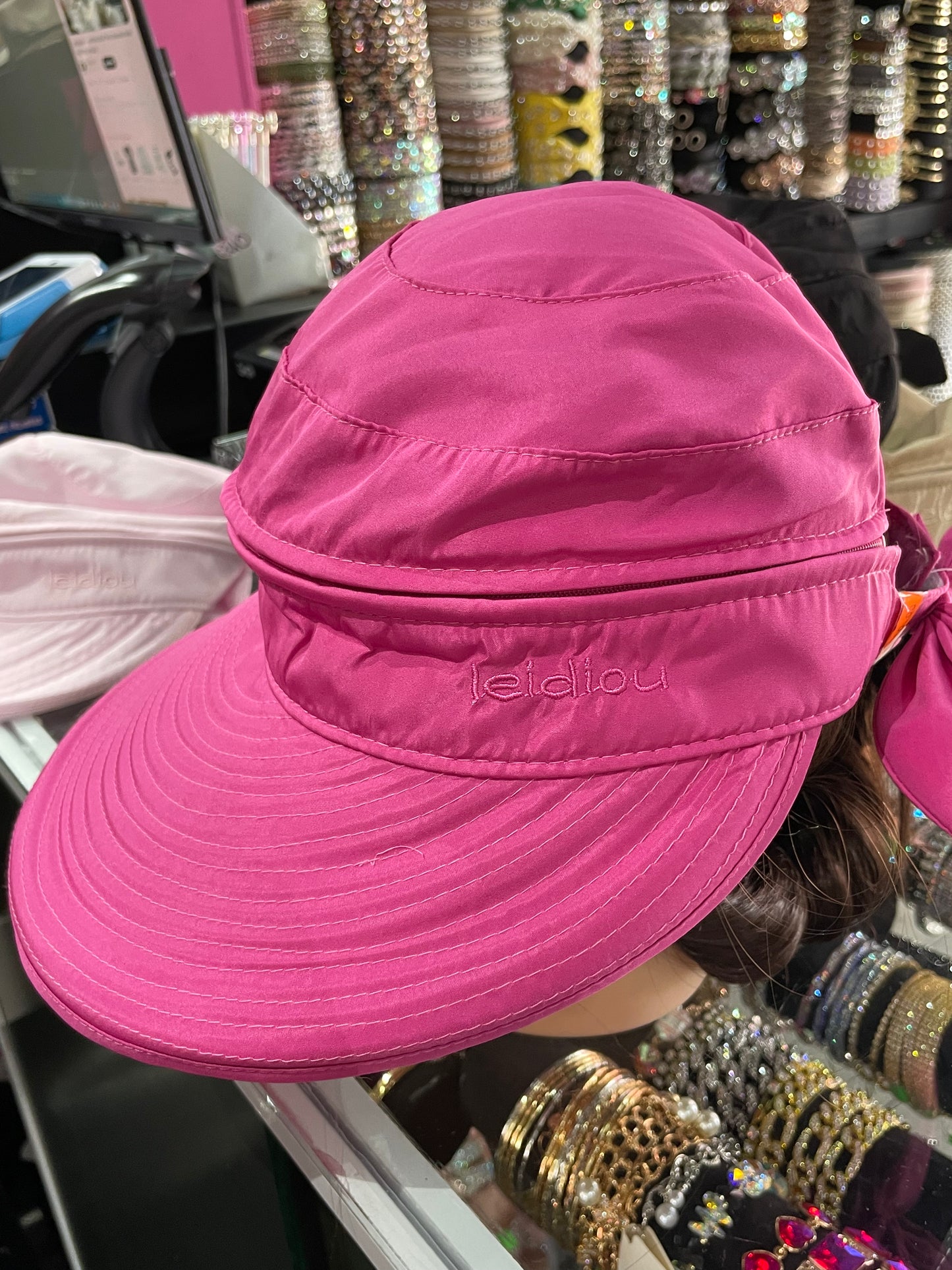 Visera desmontable - bling bling
