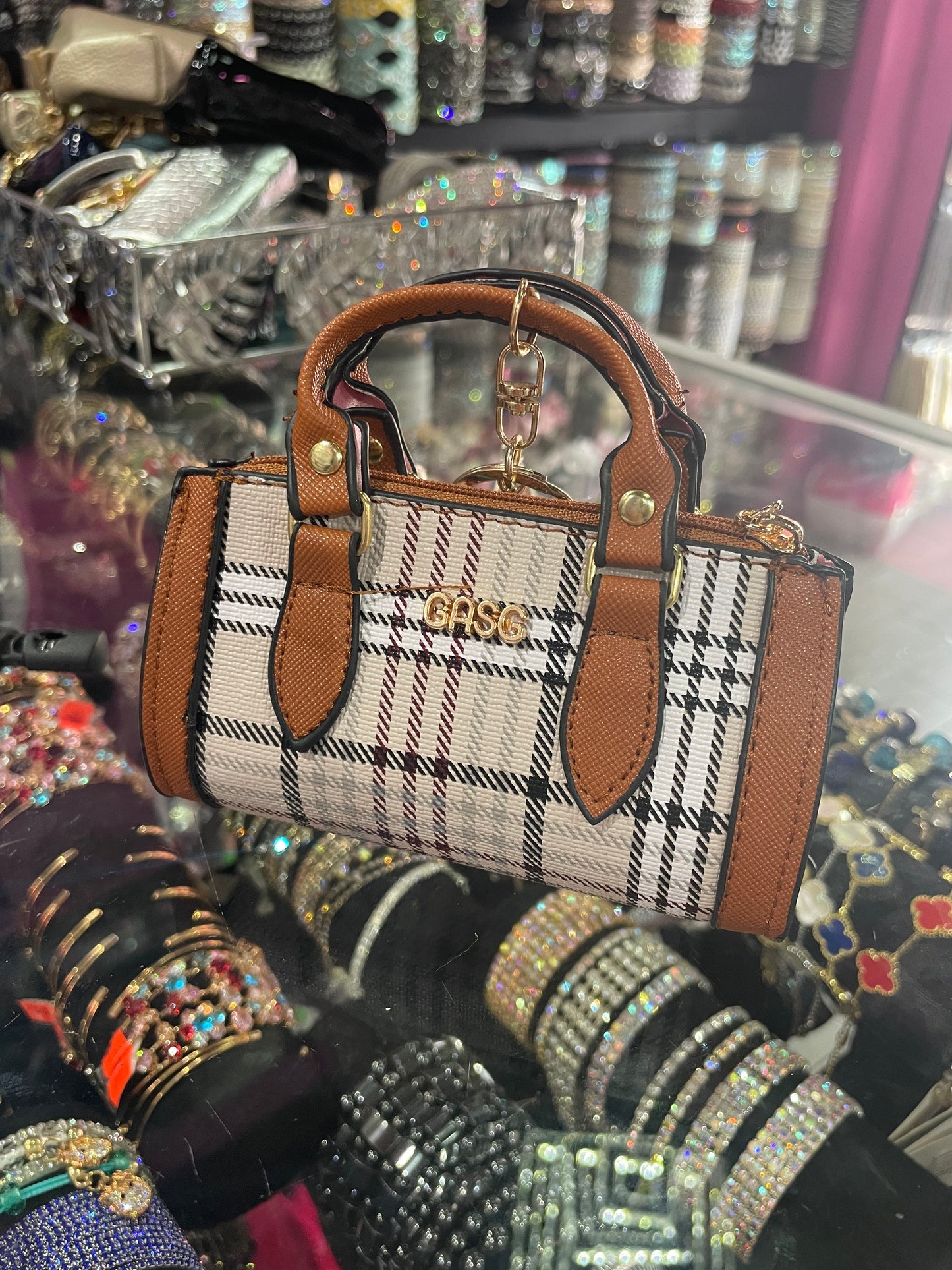 Monedero mini bolsa - Cristal