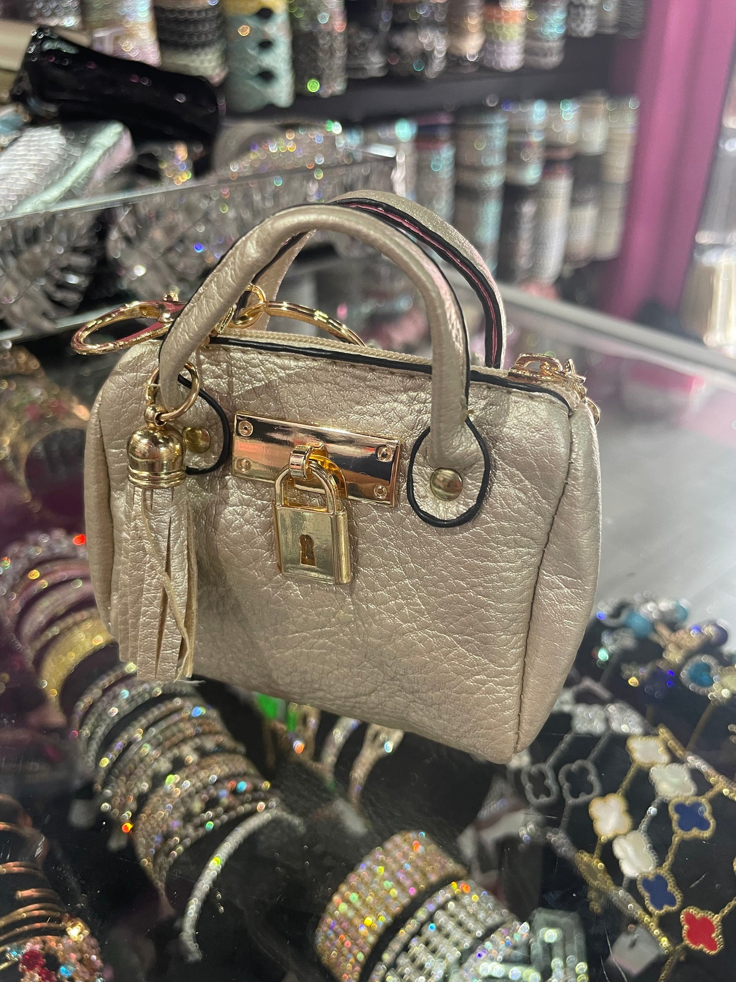 Monedero mini bolsa - Cristal