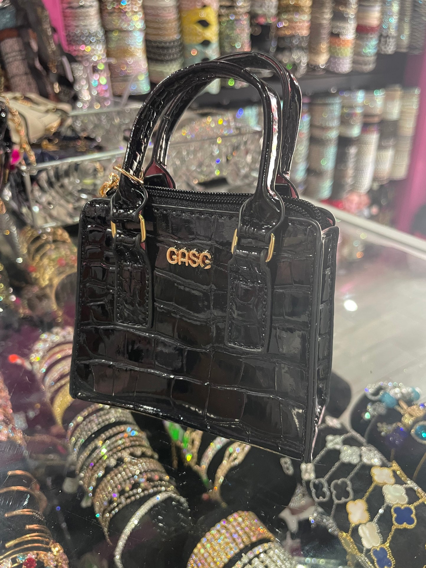 Monedero mini bolso - Cristal