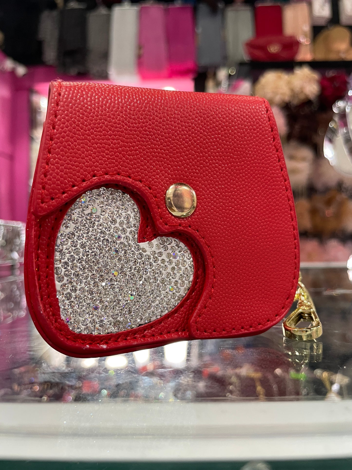 Monedero de corazón - Cristal